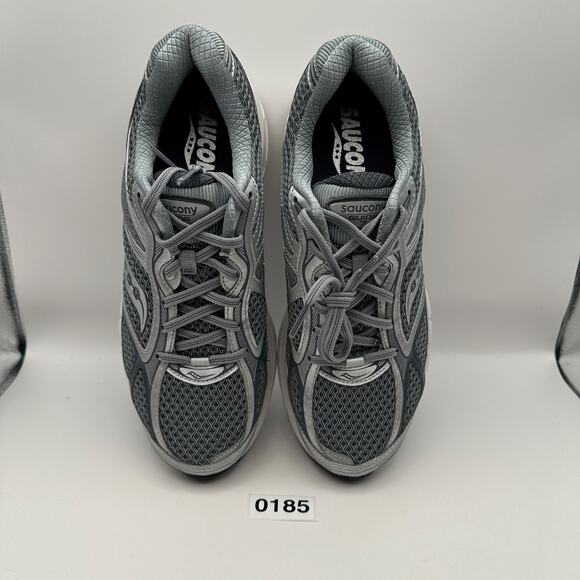 SAUCONY Men's 9 GUIDE 7 Progrid Running Shoes S70936-12 Silver/Gray - Picture 4 of 9